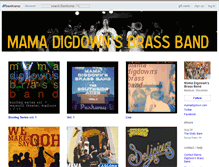Tablet Screenshot of digdown.bandcamp.com
