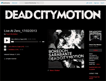 Tablet Screenshot of deadcitymotion.bandcamp.com