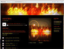 Tablet Screenshot of dreambay.bandcamp.com