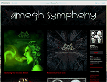 Tablet Screenshot of amoghsymphony.bandcamp.com