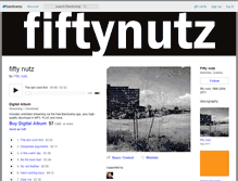 Tablet Screenshot of fiftynutz.bandcamp.com