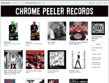 Tablet Screenshot of chromepeelerrecords.bandcamp.com