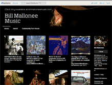 Tablet Screenshot of billmalloneemusic.bandcamp.com