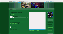 Desktop Screenshot of gregenglert.bandcamp.com