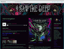 Tablet Screenshot of isawthedeep.bandcamp.com