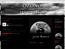 Tablet Screenshot of jaimebarkin.bandcamp.com