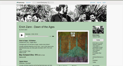 Desktop Screenshot of erichzann.bandcamp.com