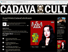 Tablet Screenshot of cadavarecordz.bandcamp.com