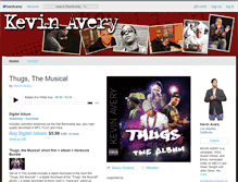 Tablet Screenshot of kevinavery.bandcamp.com