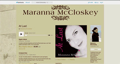 Desktop Screenshot of marannamccloskey.bandcamp.com