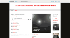 Desktop Screenshot of everythingmarcmanning.bandcamp.com
