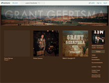 Tablet Screenshot of grantgeertsma.bandcamp.com