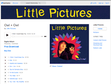 Tablet Screenshot of littlepictures.bandcamp.com