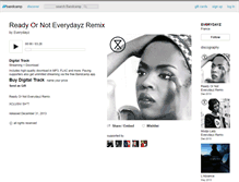 Tablet Screenshot of everydayz.bandcamp.com