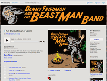 Tablet Screenshot of beastmanband.bandcamp.com