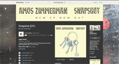 Desktop Screenshot of amoszimmerman.bandcamp.com