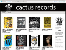 Tablet Screenshot of cactusdistro.bandcamp.com