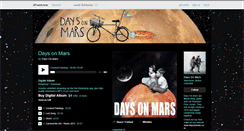 Desktop Screenshot of daysonmars.bandcamp.com