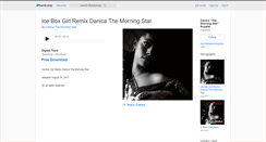 Desktop Screenshot of danicathemorningstarrozelle.bandcamp.com