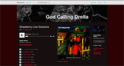 Desktop Screenshot of godcallingdrella.bandcamp.com