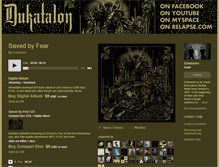 Tablet Screenshot of dukatalon.bandcamp.com