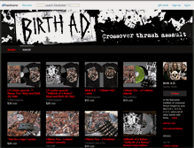 Tablet Screenshot of birthad.bandcamp.com