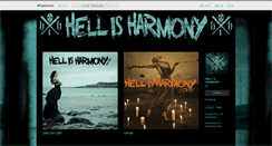 Desktop Screenshot of hellisharmony.bandcamp.com