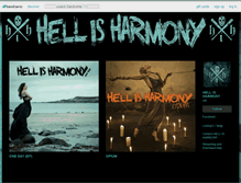 Tablet Screenshot of hellisharmony.bandcamp.com