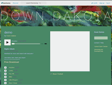 Tablet Screenshot of downdakota.bandcamp.com