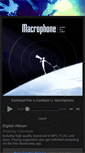 Mobile Screenshot of macrophone.bandcamp.com