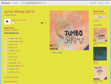 Tablet Screenshot of nelsesmonth.bandcamp.com