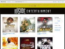 Tablet Screenshot of djillside.bandcamp.com