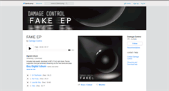 Desktop Screenshot of damagecontrolz.bandcamp.com