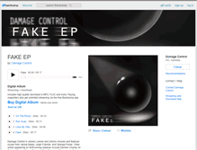 Tablet Screenshot of damagecontrolz.bandcamp.com