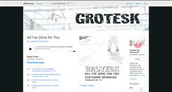 Desktop Screenshot of groteskthesubhuman.bandcamp.com