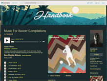Tablet Screenshot of handbook.bandcamp.com