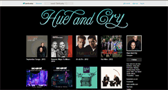 Desktop Screenshot of hueandcry.bandcamp.com