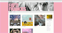 Desktop Screenshot of fattifrances.bandcamp.com
