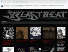 Tablet Screenshot of blastbeatmailmurder.bandcamp.com