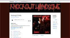 Desktop Screenshot of knockouthandsome.bandcamp.com