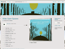 Tablet Screenshot of coloursforacanvas.bandcamp.com