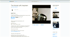 Desktop Screenshot of andreamatchett.bandcamp.com