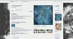 Desktop Screenshot of landmarksmusic.bandcamp.com