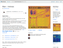 Tablet Screenshot of mortalmusic.bandcamp.com