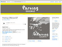 Tablet Screenshot of parkingoffence.bandcamp.com