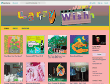 Tablet Screenshot of larrywish.bandcamp.com