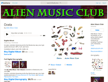 Tablet Screenshot of alienmusicclub.bandcamp.com