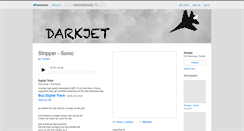 Desktop Screenshot of darkjet.bandcamp.com