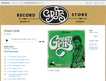 Tablet Screenshot of grits.bandcamp.com