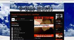 Desktop Screenshot of musicofgdub.bandcamp.com